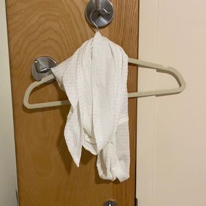 Shein White Wrap Top